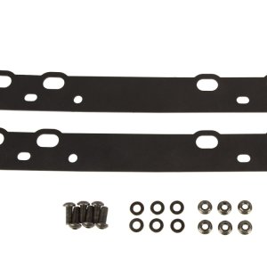 Jeep Wrangler JKU Cargo Net Bracket - Rugged Ridge - Trail Anchor Rail Kit - Black - `07-`18